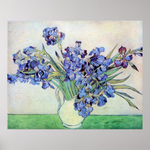 Irises van Vincent van Gogh Poster