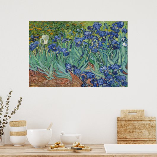Irises van Vincent van Gogh Poster (Keuken)