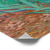 Irises van Vincent Van Gogh Poster (Hoek)