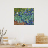 Irises van Vincent Van Gogh Poster (Keuken)