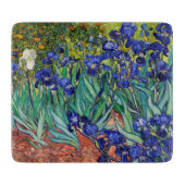 Irises van Vincent van Gogh Snijplank (Voorkant)
