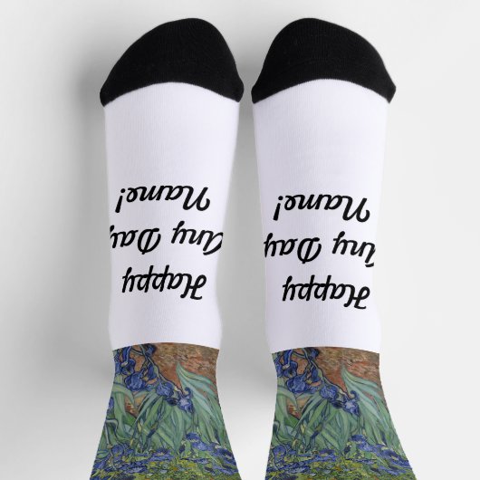 Irises van Vincent van Gogh Sokken (Top)