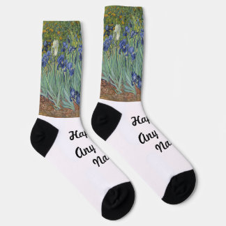Irises van Vincent van Gogh Sokken