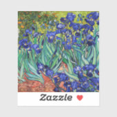 Irises van Vincent van Gogh Sticker (Vel)