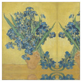 Irises van Vincent Van Gogh Stof (Close Up)