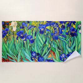 Irises van Vincent Van Gogh Strandlaken