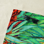 Irises van Vincent Van Gogh Strandlaken (In situ)