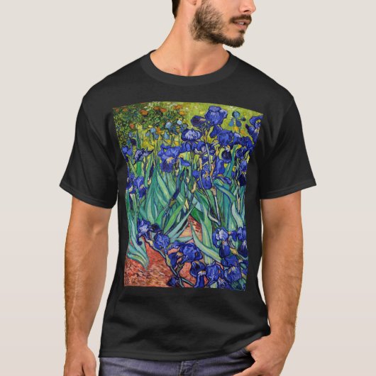 Irises van Vincent van Gogh T-shirt (Voorkant)