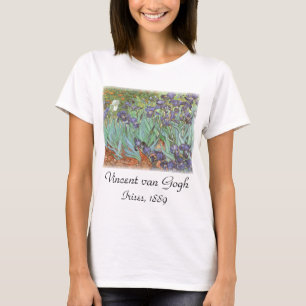 Irises van Vincent van Gogh T-shirt