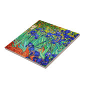 Irises van Vincent Van Gogh Tegeltje (Zijkant)