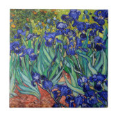 Irises van Vincent van Gogh Tegeltje (Voorkant)