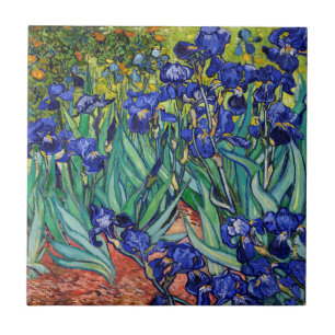 Irises van Vincent van Gogh Tegeltje