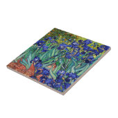 Irises van Vincent van Gogh Tegeltje (Zijkant)