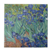 Irises van Vincent Van Gogh Tegeltje (Voorkant)
