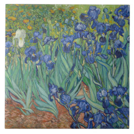 Irises van Vincent Van Gogh Tegeltje