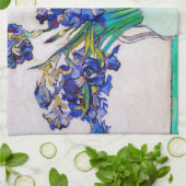 Irises van Vincent Van Gogh Theedoek (Gevouwen)