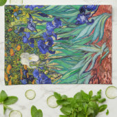Irises van Vincent van Gogh Theedoek (Gevouwen)