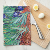 Irises van Vincent van Gogh Theedoek (Quarter Fold)