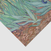 Irises van Vincent Van Gogh Tissuepapier (Detail)