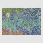 Irises van Vincent Van Gogh Tissuepapier (Voorkant)