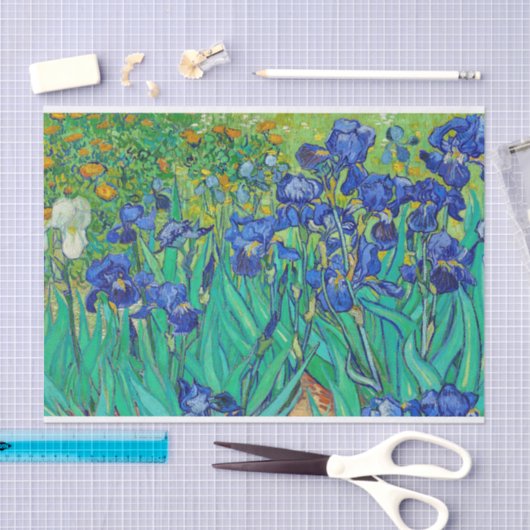 Irises van Vincent Van Gogh Tissuepapier (Craft)