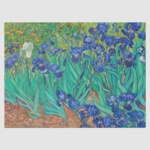 Irises van Vincent van Gogh Tissuepapier