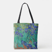 Irises van Vincent Van Gogh Tote Bag (Achterkant)