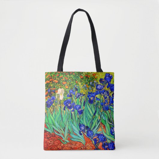 Irises van Vincent Van Gogh Tote Bag (Voorkant)