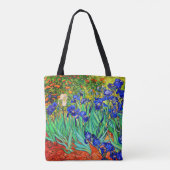 Irises van Vincent Van Gogh Tote Bag (Achterkant)