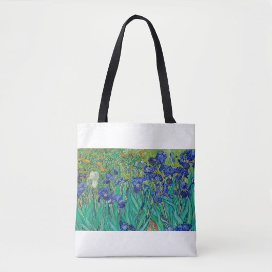Irises van Vincent van Gogh Tote Bag (Voorkant)