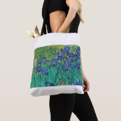 Irises van Vincent van Gogh Tote Bag (Dichtbij)