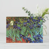 Irises van Vincent van Gogh,  tuinkunst (Staand voorkant)