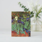 Irises van Vincent van Gogh,  tuinkunst Briefkaart (Staand voorkant)