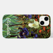 Irises van Vincent van Gogh, tuinkunst Case-Mate iPhone Case (Achterkant (horizontaal))