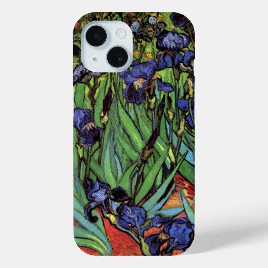 Irises van Vincent van Gogh,  tuinkunst Case-Mate iPhone Case (Achterkant)