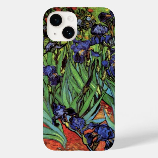 Irises van Vincent van Gogh,  tuinkunst Case-Mate iPhone Case (Achterkant)