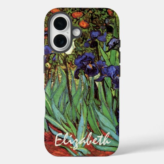 Irises van Vincent van Gogh,  tuinkunst Case-Mate iPhone Case (Achterkant)
