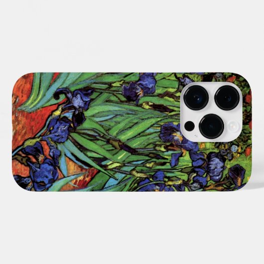 Irises van Vincent van Gogh,  tuinkunst Case-Mate iPhone Case (Achterkant (horizontaal))