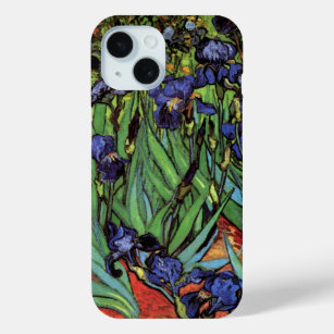 Irises van Vincent van Gogh,  tuinkunst iPhone 15 Case