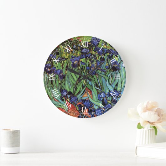 Irises van Vincent van Gogh,  tuinkunst Grote Klok (Huis)