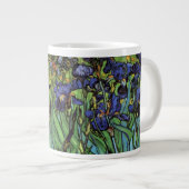 Irises van Vincent van Gogh,  tuinkunst Grote Koffiekop (Voorkant rechts)