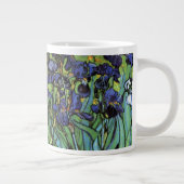 Irises van Vincent van Gogh,  tuinkunst Grote Koffiekop (Rechts)