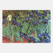 Irises van Vincent van Gogh,  tuinkunst Inpakpapier Vel (Voorkant 3)