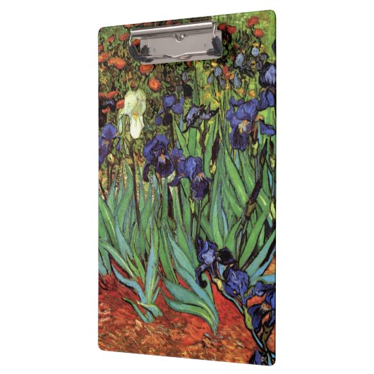 Irises van Vincent van Gogh,  tuinkunst Klembord (Links)