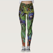 Irises van Vincent van Gogh, tuinkunst Leggings (Voorkant)