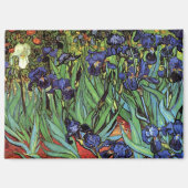 Irises van Vincent van Gogh,  tuinkunst Magneet (Voorkant)