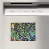 Irises van Vincent van Gogh,  tuinkunst Magneet (Insitu (Vaatwasser))