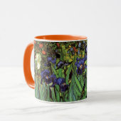 Irises van Vincent van Gogh,  tuinkunst Mok (Voorkant links)