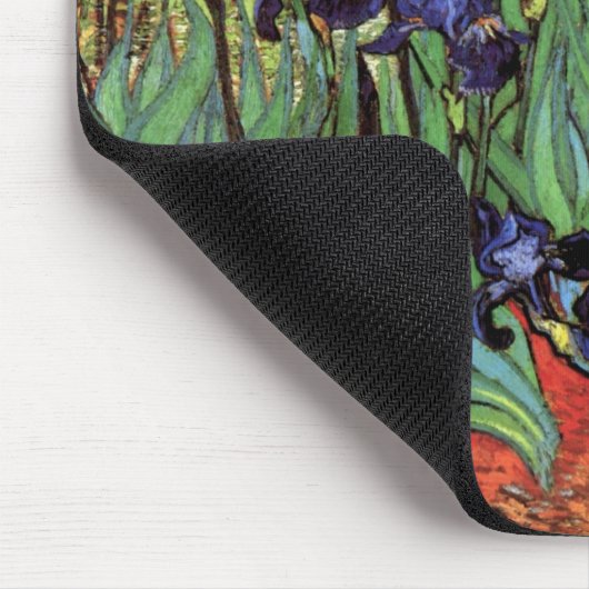 Irises van Vincent van Gogh, tuinkunst Muismat (Hoek)