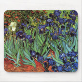 Irises van Vincent van Gogh, tuinkunst Muismat (Voorkant)